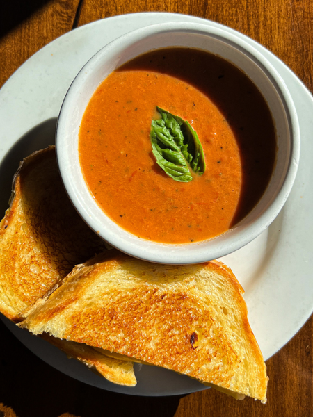 Grilled Cheese with Tomato Soup