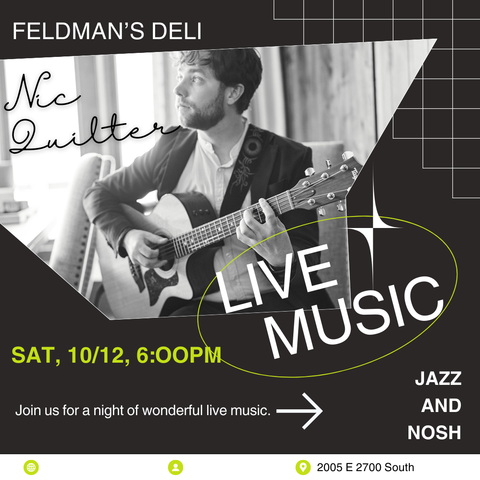 Nic Quilter @ Feldman's Deli