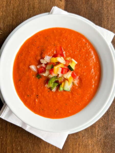 Red Pepper Gazpacho