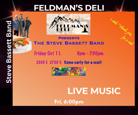 Steve Bassett Band @ Feldman's Deli